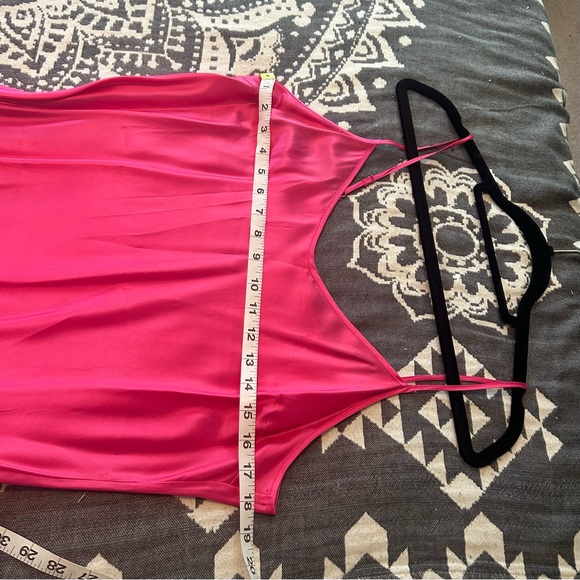 Club Monaco, pink silk dress - Picture 9 of 12